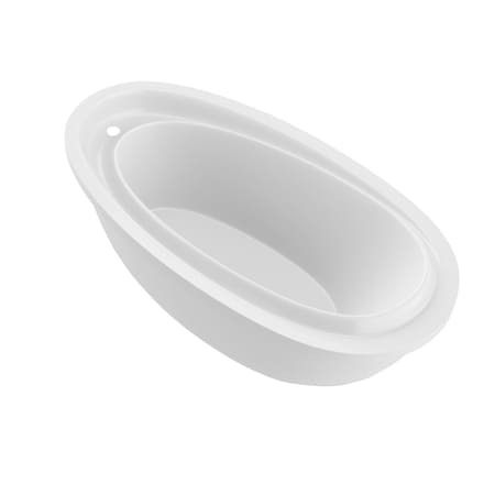 Atlantis Whirlpools Breeze 38 x 71 Oval Freestanding Soaker Bathtub 3871BS